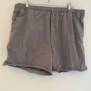 ✅American Eagle Outfitters Flex XL Grey drawstring elastic waistband Shorts
